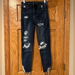 AE Dark Wash Jegging